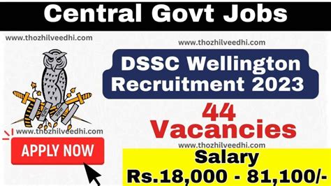 job vacancies wellington.